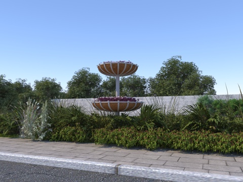 乡村景观免费3d模型