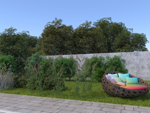 乡村景观免费3d模型