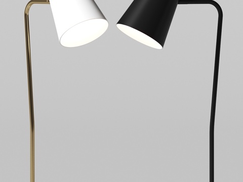  田园芬芳Dobi台灯3d模型 