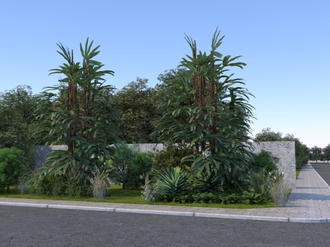 乡村景观免费3d模型