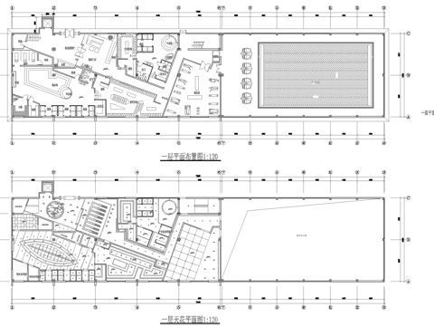 足浴spa桑拿 最新完整版施工图合集cad施工图
