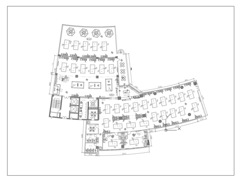 900平台球室  最新平面施工图合集cad施工图cad施工图