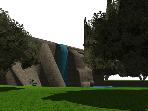 居住区 户外景观 公园 示范区 美丽乡村 景观 景观小品 地su模型