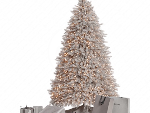  圣诞树装饰3d模型 