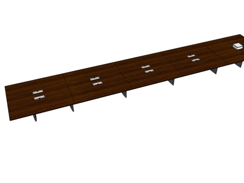 会议桌 会议椅 办公家具免费su模型