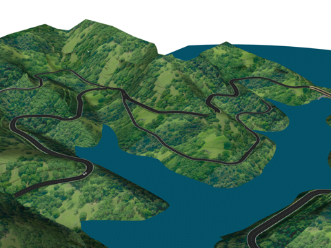 户外景观 景观 示范区 居住区 美丽乡村 地产 景观小品 公su模型