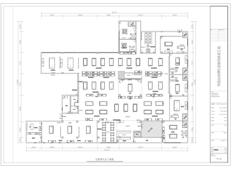 台球俱乐部 最新完整版施工图合集cad施工图