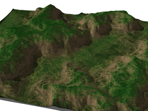 户外景观 景观 示范区 居住区 美丽乡村 地产 景观小品 公su模型