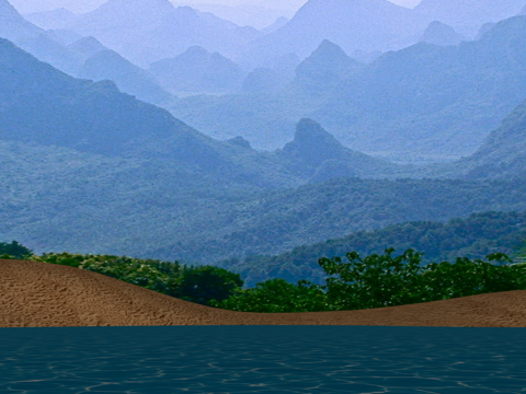 居住区 户外景观 公园 示范区 美丽乡村 景观 景观小品 地su模型