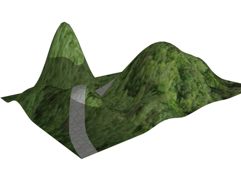 居住区 户外景观 公园 示范区 美丽乡村 景观 景观小品 地su模型