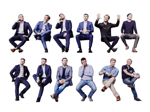 现代人物 男人 女人 商务人物 休闲人物 人物组合su模型