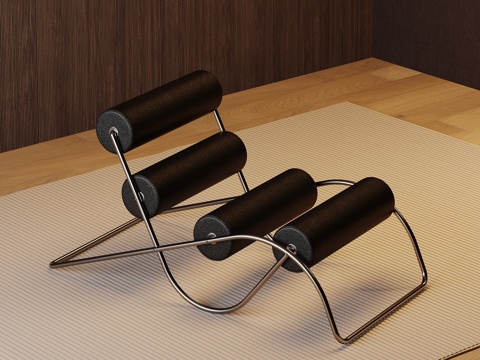 现代意式躺椅 休闲椅su模型