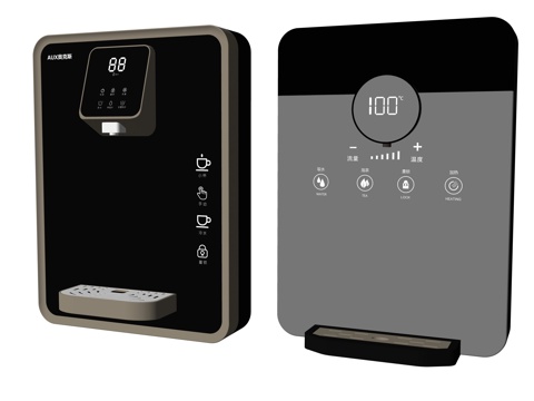 现代饮水器电器su模型