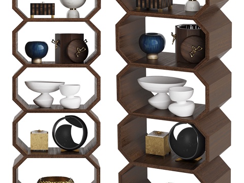  Arteriors与Global Views装饰套装23d模型3d模型 