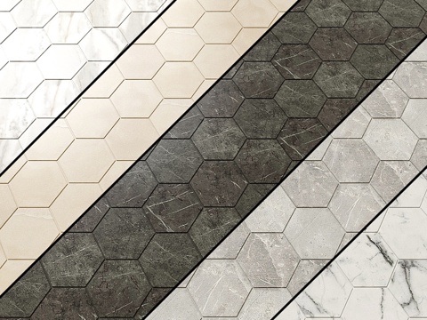  马赛克 Italon Sharm Evo 五种类型3d模型 