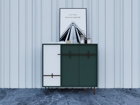 入户门 陈设饰品 玄关 玄关柜 摆件 家装 大门 客厅 大门su模型