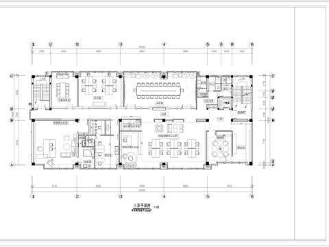 400平办公室 最新全套施工图合集cad施工图