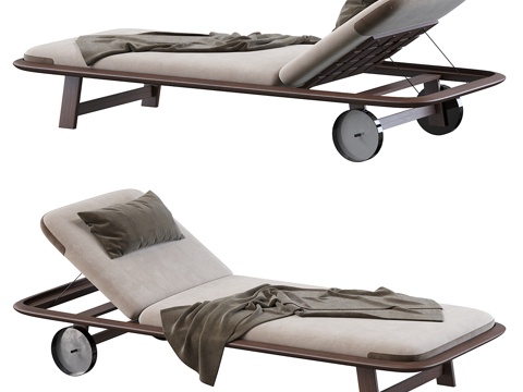  Exteta品牌第十代Tellaro日光躺椅3d模型 