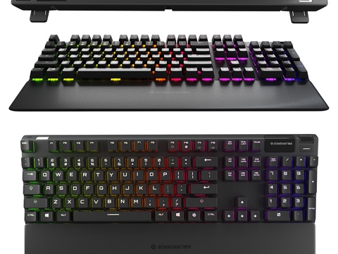  SteelSeries APEX Pro3d模型 