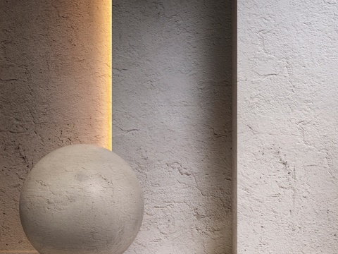  装饰性灰泥3d模型 