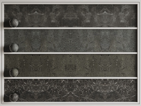 现代对称石材 对称大理石 岩石 奢石 纹路大理石su模型