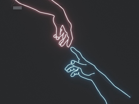  霓虹灯招牌《创世纪》3d模型 