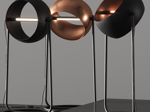  Laurameroni 球形台灯3d模型 