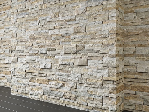  装饰石材 Msi 金色蜂蜜3d模型 