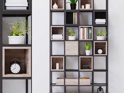  LOFT层架单元3d模型 