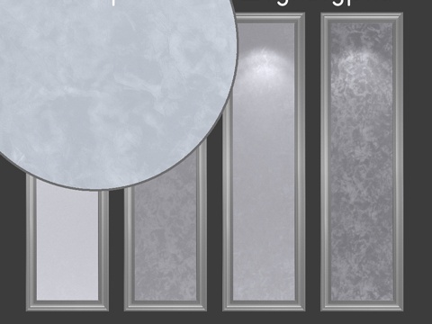  装饰灰泥，单层版 10013d模型 