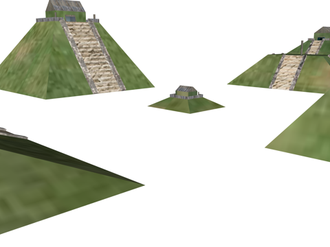 户外景观 公园 示范区 景观 地产 居住区 景观小品 美丽乡su模型