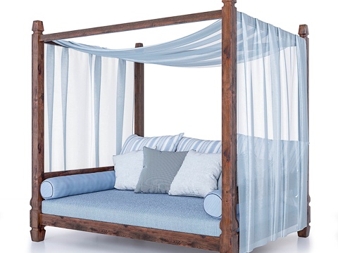  Gervasoni花园沙发3d模型 