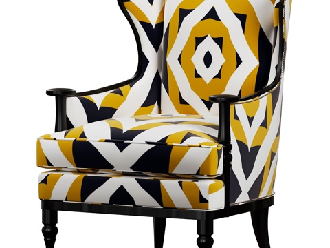  格伦伍德椅3d模型 