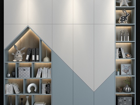  儿童家具 01923d模型 