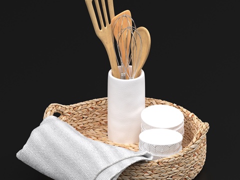  厨房配件3d模型 