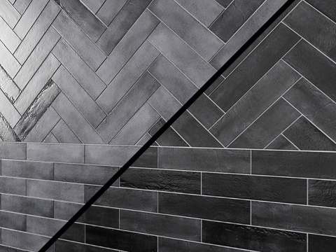  斜纹系列瓷砖3d模型 