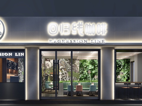 咖啡店 最新完整版施工图合集cad施工图