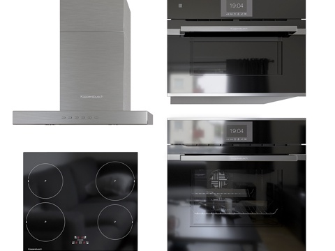  库珀斯布什套装3d模型 