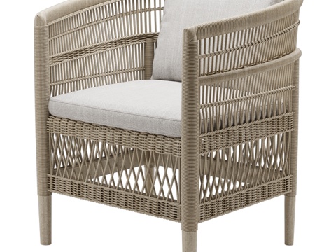  艾克霍兹托戈扶手椅3d模型 