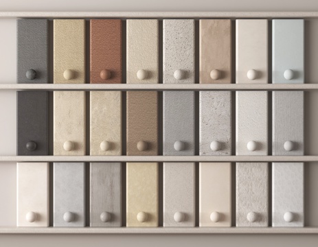  现代涂料 微水泥墙面 艺术漆 真石漆 肌理漆3d模型 