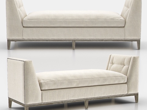  WENDELL长凳3d模型 