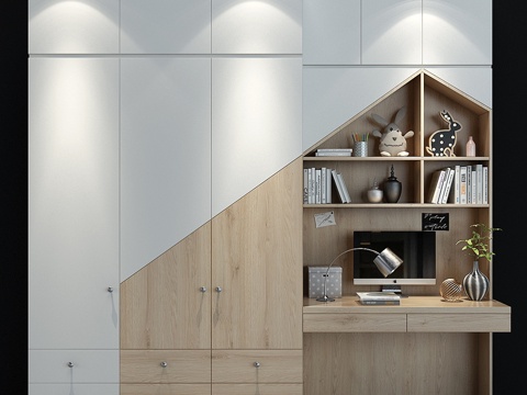  儿童家具 01663d模型 