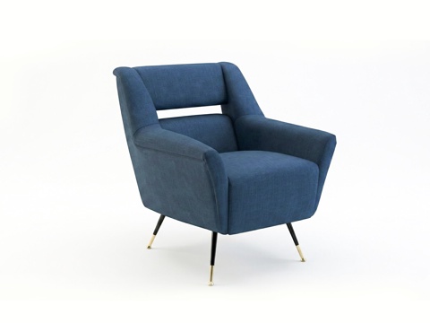  Minotti  意大利沙发  现代沙发 单人沙发 布艺沙发3d模型 