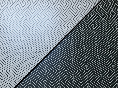  果汁BW瓷砖3d模型 