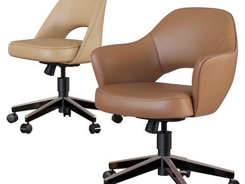  Knoll Saarinen行政会议扶手椅3d模型 