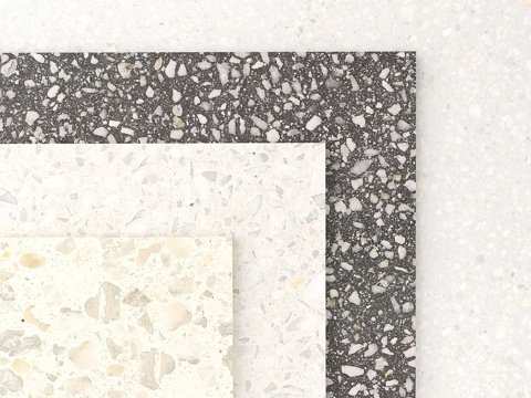  水磨石PANDOMO 13d模型 