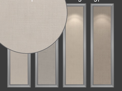  装饰灰泥，单层版本9033d模型 