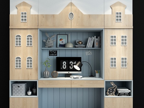  儿童家具 01693d模型 