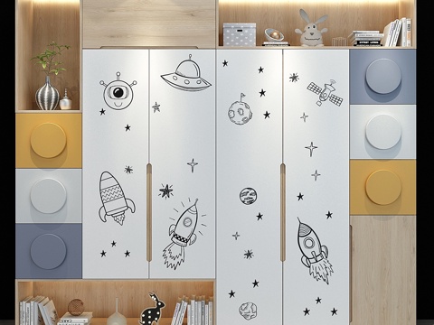  儿童家具 01733d模型 