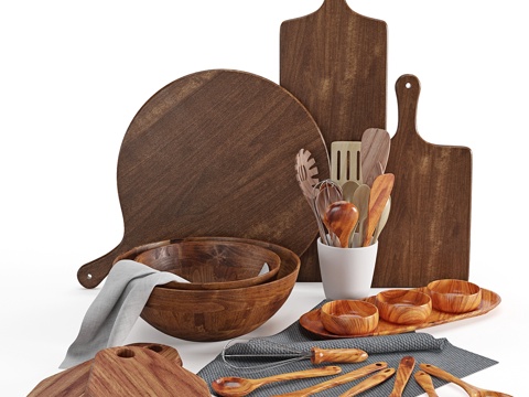  厨具与餐具 103d模型 